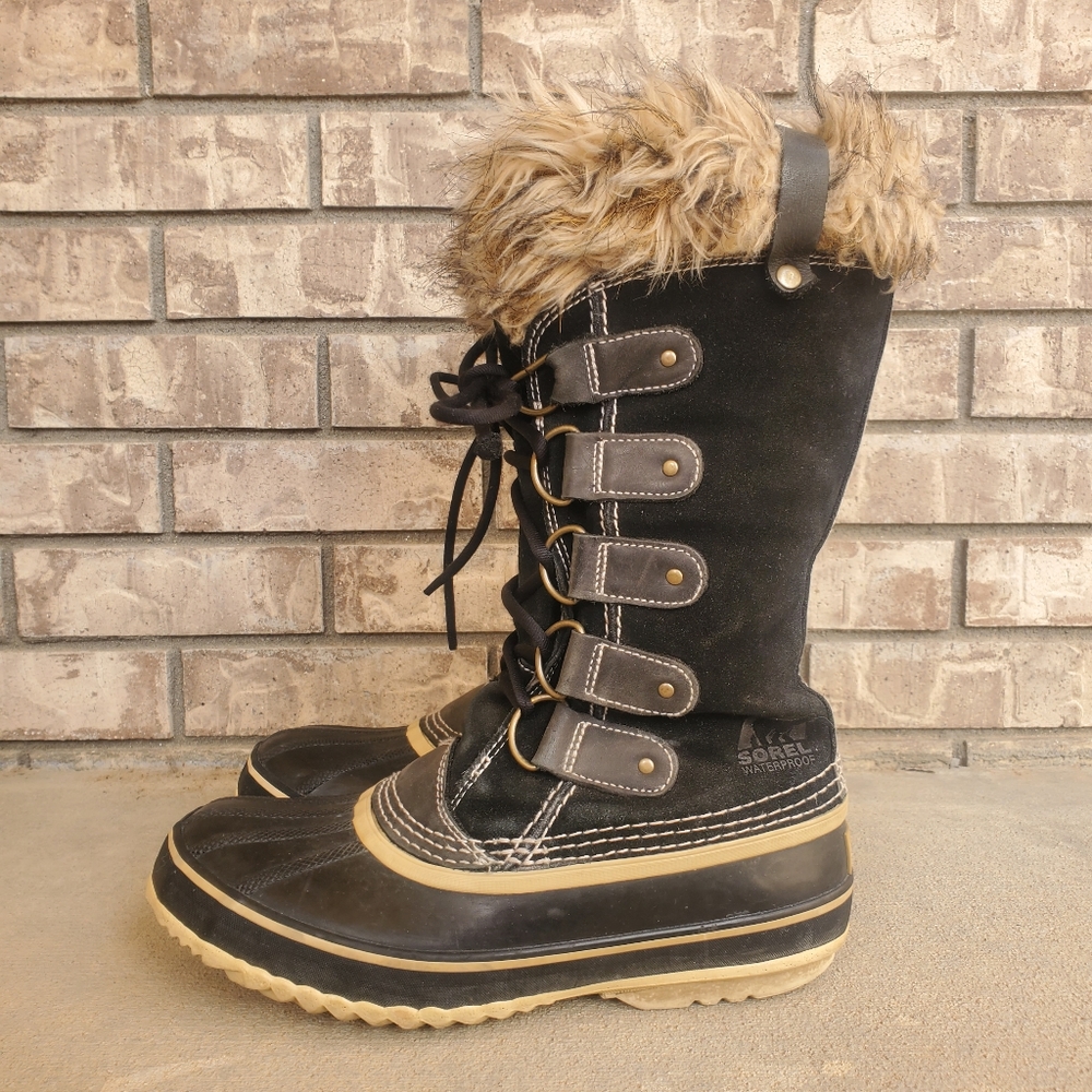 Sorel Joan of Arctic women's boots winter snow tall waterproof suede boots snow